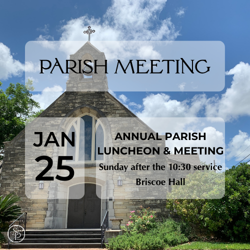 Annual Parish Lunch & Meeting
